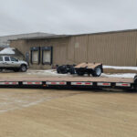 A80HDGC-P commercial heavy haul trailer designed by Alpha HD Trailers
