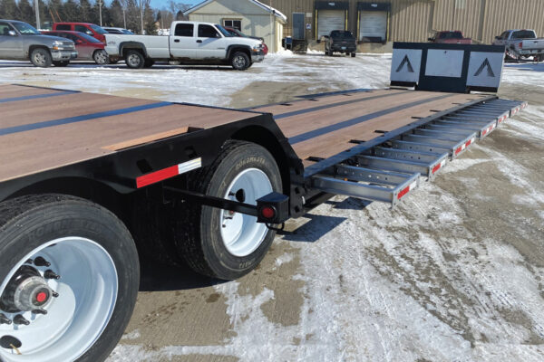 A80MG-P commercial heavy haul trailer designed by Alpha HD Trailers