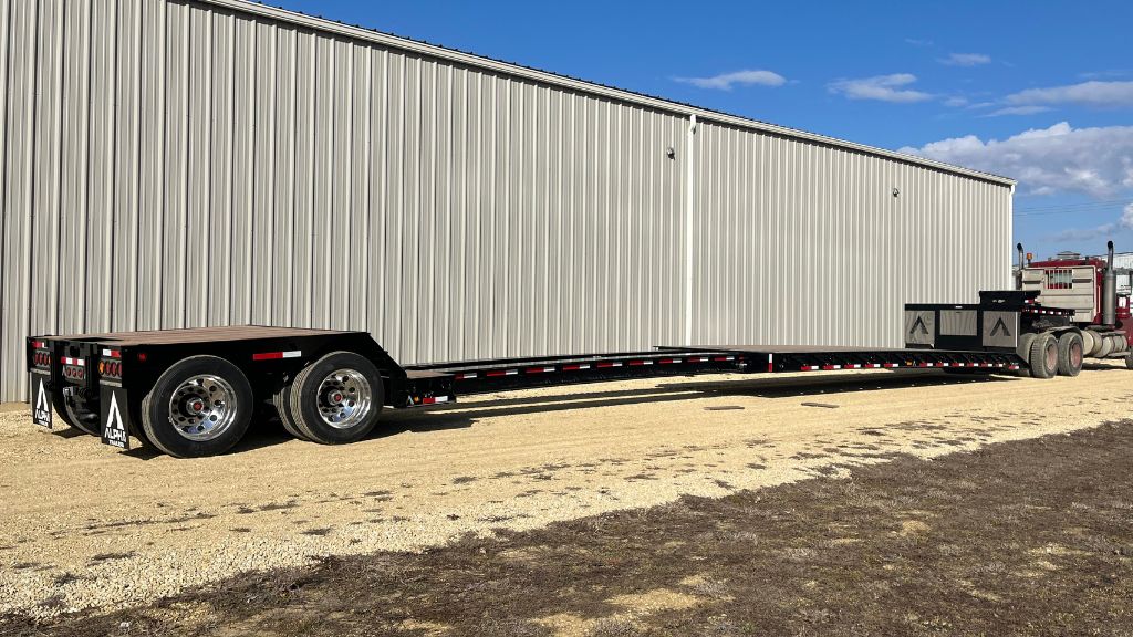 A80MG-E Heavy Haul Open Deck Trailer