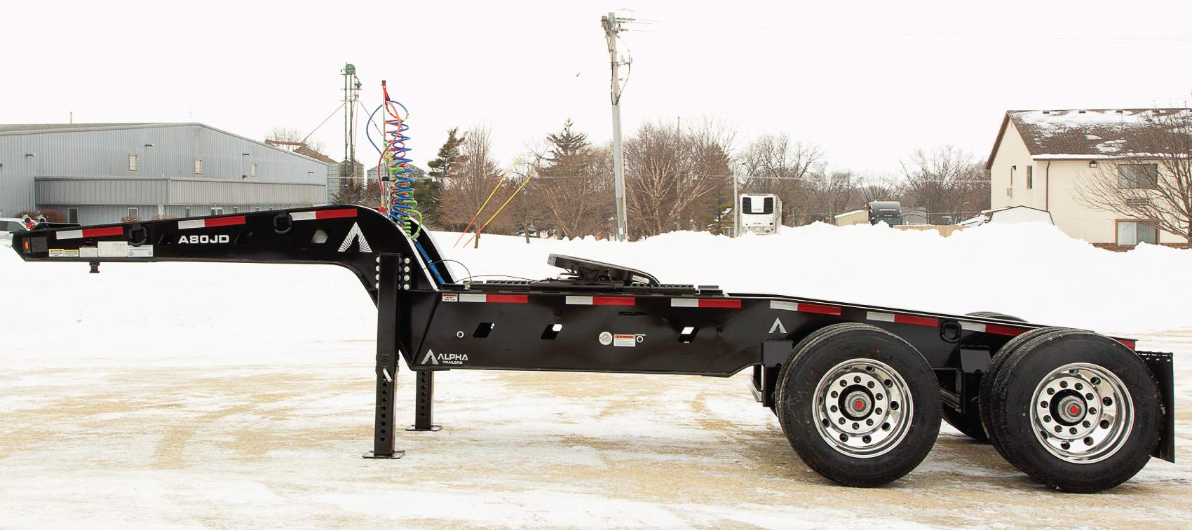 Alpha HD Trailers Jeep Dolly/Spreader Bar/Flip Axle